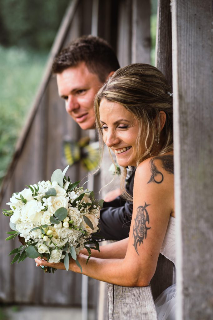 Hochzeitsofots Diana und Timm: Couple-Shooting bei den Schleienlöchern in Hard
